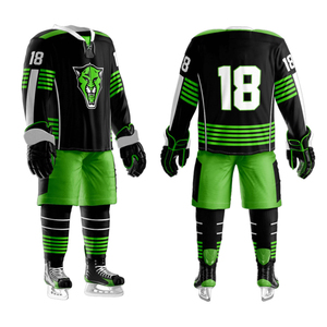 Style with Team <b>Name</b> Print Online Sale OEM Service Best Manufacturer & Supplier's Custom Logo Polyester Ice Hockey Pants OEM - Product Image 3