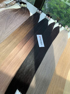 ผมต่อของมนุษย์แท้100% สีดำจากบริษัทนาซ่าจำนวนมาก - Product Image 6