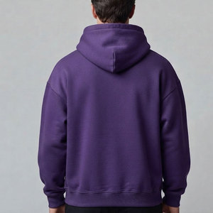 เสื้อฮู้ดดี้โอเวอร์ไซส์ รุ่นเบสิค ใส่ได้ทุกวัน ผ้าฝ้ายเนื้อนุ่ม สวมใส่สบาย ทรงหลวม สไตล์สตรีท ใช้ได้ทุกวัน - Product Image 3