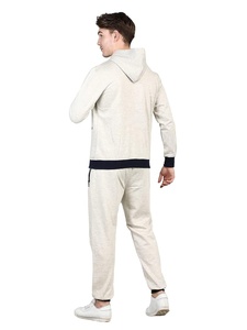 Survêtements Homme Hiver en Coton Épais Personnalisés avec Logo Brodé OEM – Ensembles Homme Tendance avec Fermeture Éclair et Poches – Vente en Gros - Product Image 2