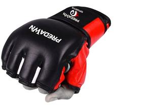 Los mejores guantes personalizados de entrenamiento MMA de cuero de vaca de 8oz y 6oz, empuñaduras de mano, punzonado de cuero real, diseño de logotipo privado OEM ODM - Product Image 6