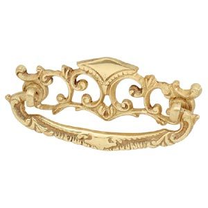 Vintage Classic Brass Cabinet Hardware Bail <b>Pulls</b> Customized Color Finish Elegant Retro Style Modern Kitchens - Product Image 5
