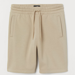 Shorts en molleton doux pour hommes, style tendance, logo personnalisé, 100% coton, qualité luxueuse, usage décontracté, service OEM, faible MOQ, meilleur prix - Product Image 1