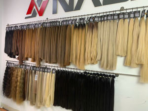 Extensiones de cabello virgen vietnamita de un solo donante Extensiones de cabello humano súper doble dibujado con colores claros rectos naturales de alta calidad - Product Image 6