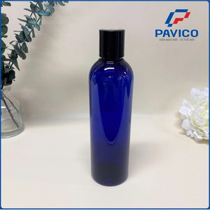 ขวดพลาสติก PET ขนาด 300 มล. สำหรับโลชั่น Pavico Cosmetic New Top พร้อมหัวปั๊มแบบกระบอก พิมพ์ลายด้วยความร้อน ผลิตในเวียดนาม รับผลิตแบบ OEM/ODM - Product Image 1