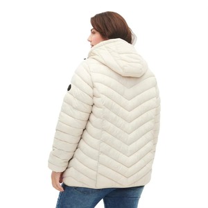 Veste matelassée personnalisée OEM pour hommes, vêtements décontractés de haute qualité, veste matelassée brillante à capuche, vente en gros de vestes matelassées personnalisées - Product Image 2