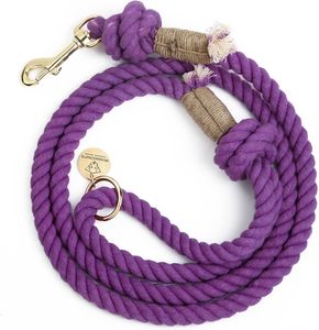 Handcrafted Organic Cotton Braided <b>Dog</b> Leash for Small <b>Dogs</b> – Strong Soft Rope Lead for Puppies - Product Image 1
