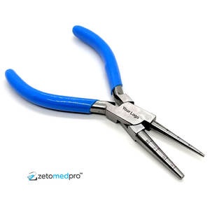 Alicate para Enrollar Alambre de Joyería, Marca ZETOMED PRO, Acero Inoxidable de Alta Calidad, Herramienta de Punta Redonda de 2 mm a 8 mm para Enrollar y Envolver Alambres - Product Image 1