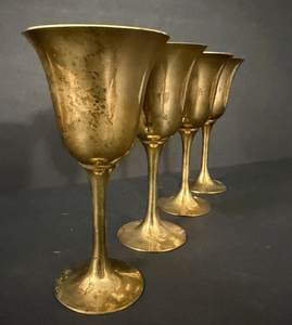 Copa de Lujo de Latón con Diseño en Relieve, Premium para Flautas, Copas, Vasos para Beber Vino, Vasos para Agua, Certificación CE - Product Image 2