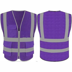 Gilet de sécurité personnalisé pour homme, style sportif, vêtement de travail OEM, vêtement d'extérieur pour l'automne, plusieurs tailles, respirant, toile polyester/coton - Product Image 1