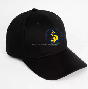 Casquette de baseball unisexe 5 panneaux en sergé 100 % coton, imprimé personnalisé par transfert thermique, ajustée, pour toutes les saisons - Product Image 5