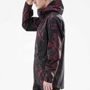 Combinaison de ski respirante à capuche et fermeture éclair personnalisée, isolée en Polartec, imperméable - Tex, vêtements de sport d'hiver, veste thermique imprimée unisexe - Product Image 4