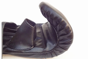 1 Par de Guantes de Boxeo Unisex para Adultos, para Entrenamiento, Fitness, Ejercicio, Sparring, Protección Deportiva, Absorción de Humedad, con Cierre y Logotipo Personalizado - Product Image 5