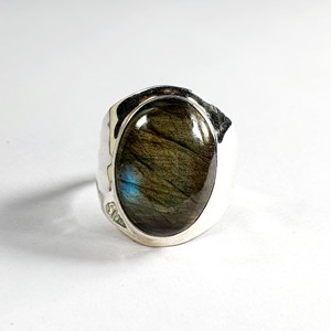 Designer <b>Labradorite</b> Fine <b>Ring</b> 7.7 Grams - Product Image 1