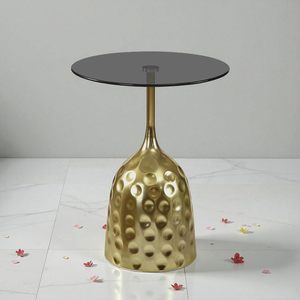 Table basse moderne personnalisable avec base en métal, design industriel, meuble de salon avec étagère de rangement - Product Image 6