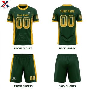 Professional Soccer Jersey 100% Polyester Quick Dry Printed V-neck <b>Adjustable</b> <b>Strap</b> Custom Team Name Unisex Adults Wholesale Top - Product Image 4