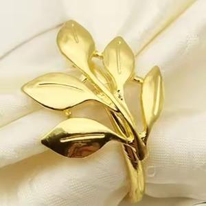 Event Use <b>Metal</b> Napkin <b>Ring</b> <b>For</b> Dining Table Decoration And Party Setup - Product Image 1