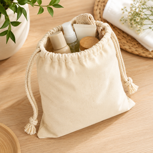 Premium Cotton <b>Drawstring</b> <b>Bags</b> for Storage GiftPackagingTravelOrganization Reusable Eco Friendly Pouch Collection Promotionaluse - Product Image 4
