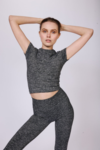 Leggings de Yoga de Cintura Alta para Mujer, con Logotipo Personalizado, Suaves, para Correr, Fitness, Entrenamiento Atlético y Deportes - Product Image 3