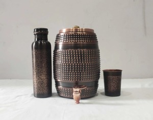 Direct Source Copper Water Dispenser Manufacturer Copper Water Dispenser High Gloss Finish Custom Copper Water Dispenser - Product Image 3