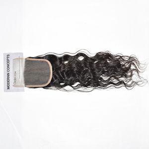Cheveux humains brésiliens vierges bruts non traités, cuticules alignées, ondulés, avec closure 6*6, qualité Genius Weft, qualité fournisseur naturelle, vente en gros - Product Image 1