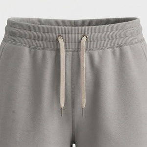 Ensemble de survêtement en tricot pour femmes, 2 pièces, couleur unie, col rond, coupe ample, short au-dessus du genou, vêtements décontractés pour toutes les saisons - Product Image 5