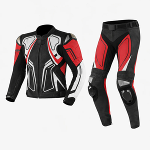 Traje de Carreras de Motocicleta Vanguard Rift GSXR de Cuero Vacuno/Canguro, Mono de Una Pieza, Protector OEM CE para Motociclistas - Product Image 1
