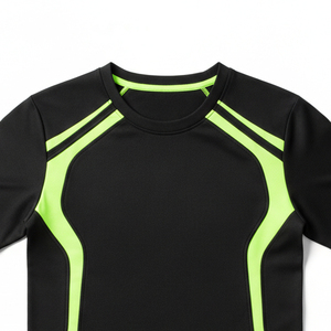 Camiseta de compresión de peso pesado con logo personalizado, top de gimnasio para culturismo, venta al por mayor, ropa deportiva que absorbe la humedad para hombre - Product Image 4