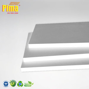 Custom Pima Brand Furniture Panels PVC WPC Foam Board <b>Sheet</b> 10mm Thickness 0.6 G/cm3 Density Gray <b>Color</b> Fireproof <b>Plastic</b> - Product Image 1