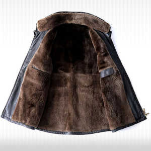 Gilet en peau de mouton pour homme - Product Image 4