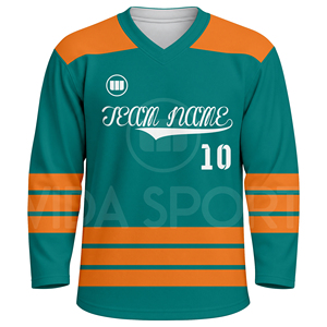 Conjunto de Uniforme de Hockey Profesional Personalizado, Camisetas y Pantalones de Hockey sobre Hielo Transpirables, Nombre del Jugador Impreso, 100% Poliéster, Ropa de Equipo, EE. UU. - Product Image 2