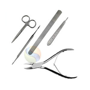 Juego Profesional de Cortaúñas para Uñas Encarnadas, Cortador de Acero Inoxidable con Resorte y Empujador de Cutículas, para Manicura y Pedicura - Product Image 4