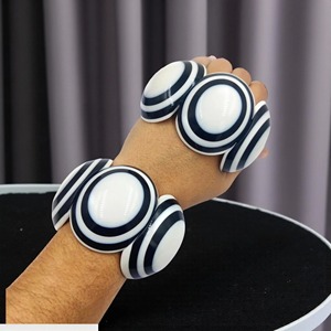 Bracelets en résine de qualité supérieure, robustes, couleur unie, personnalisables, vente en gros directe usine - Product Image 6