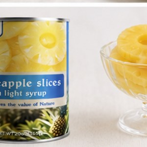 International Standard Hot Sale Made In Vietnam <b>Cheap</b> Price Canned Pineapple <b>Rings</b> in Light Syrup In Bulk - Product Image 1
