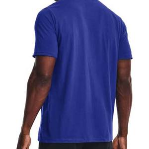 Camisetas de Gimnasio para Hombre con Logotipo Personalizado, Cuello Redondo, 100% Algodón, Tejido de Punto, Secado Rápido, Transpirable, Diseño Hip Hop - Product Image 2