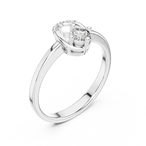 Fine Bridal Jewelry 925 Sterling Silver Moissanite <b>Diamond</b> <b>Ring</b> Wholesale Manufacturer Factory - Product Image 3