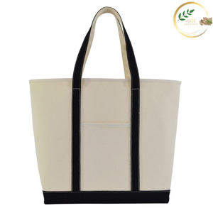 Eco Friendly Reusable Jute Zipper Storage Bag for Travel Kitchen & Wardrobe-Foldable & Portable - Product Image 2