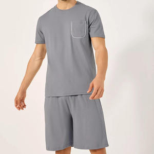 Ensemble T-shirt et Short Personnalisable 2026 en Coton pour Homme – Collection Homme 2026 - Product Image 1