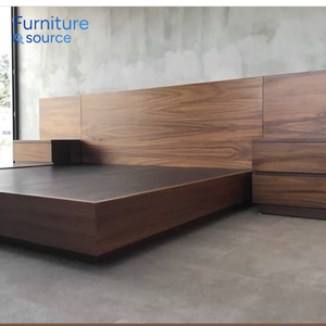 Cadre de lit en bois de haute qualité-Design moderne pour hôtel et appartement utiliser des meubles commerciaux à un prix imbattable - Product Image 3