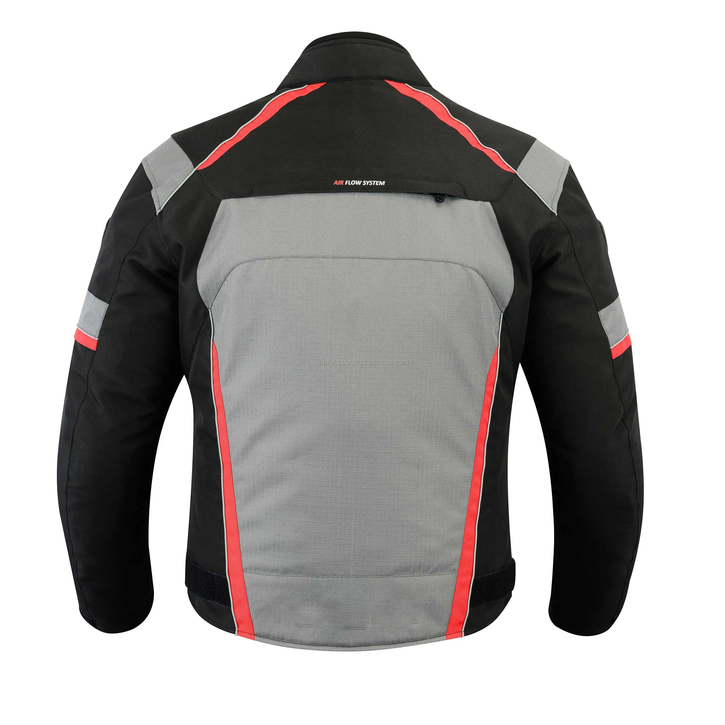 Uomo nero antivento sport Bike Cordura Textile Sportswear Auto Racing moto Riding Jacket