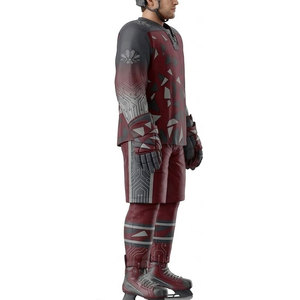 Uniforme de Hockey sobre Hielo de Alta Calidad, Conjunto Deportivo Transpirable para Jugadores, Equipo de Protección Completo, Conjunto Cómodo - Product Image 6