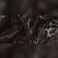 Carreaux de céramique émaillés modernes de luxe noir intense, aspect pierre veinée noir profond de haute qualité pour murs intérieurs et cheminées – Vente en gros