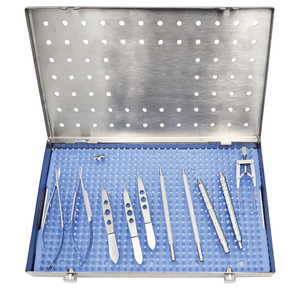 Cataract Surgery Precision Instrument Kit Ophthalmic Microsurgical Set Stainless Steel Eye Surgery Tools OEM Supplier - Product Image 1