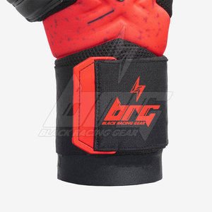 Customized Professional Goalkeeper <b>Gloves</b> with Custom German Contact Latex Palm Premium Grip Football Match Training OEM - Product Image 5
