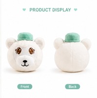 Jolie balle anti-stress en peluche douce, jouet Kawaii anti-anxiété pour enfants et adultes, format poche, idéal pour un anniversaire