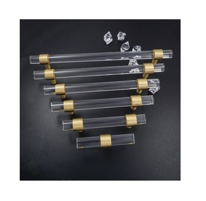 Premium Quality Acrylic Brass Door Handle Goods Product Excelled Acrylic Home Furniture Handle Cabinet Handles Drawer door Use - Product Image 6