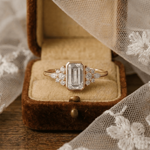 Anillo de Compromiso Romántico Chapado en Oro Rosa con Zafiro de Stonewels, Engaste de Garra, Certificación IGI/Solicitud de Certificación - Product Image 4