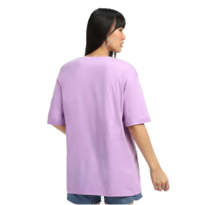 เสื้อยืดโอเวอร์ไซส์ผู้หญิง ผ้าฝ้าย 100% พิมพ์ลาย คอกลม ออกแบบได้ตามต้องการ ทรงเข้ารูป สไตล์ลำลอง สำหรับผู้หญิง - Product Image 6