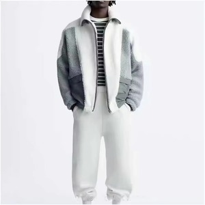 Fournisseur en gros de vêtements de mode, veste en toile enduite de fourrure Sherpa pour hommes, respirante, en provenance du Pakistan - Product Image 5