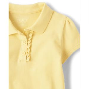 Polo pour filles, production de masse, coupe moderne, respirant, tricoté, uni, manches longues, vêtements décontractés élégants - Product Image 6